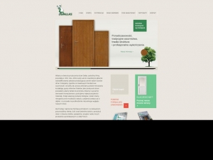 Gustowne drzwi zewnętrzne drewniane